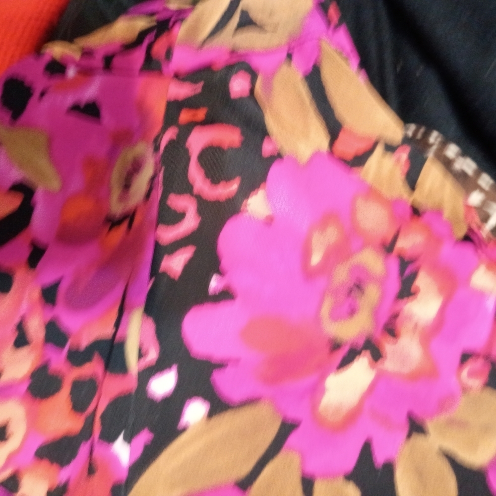 Rose Marie Reid - Floral One-Piece Swimsuit - Size 12 - Picture 8 of 9